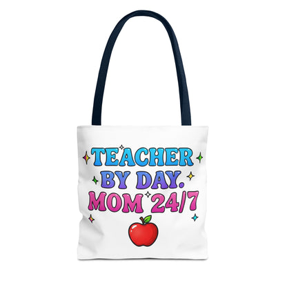 Teacher by day mom 24/7 Tote Bag
