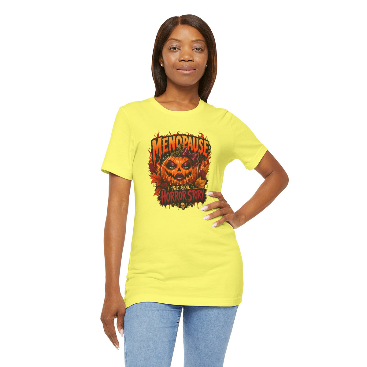 Menopause the real horror show T-shirt