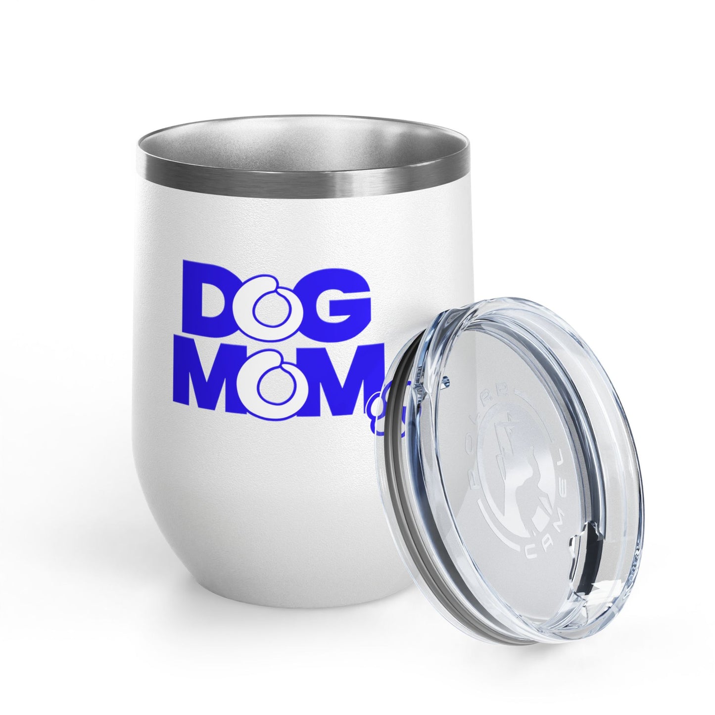 Dog mom blue Tumbler