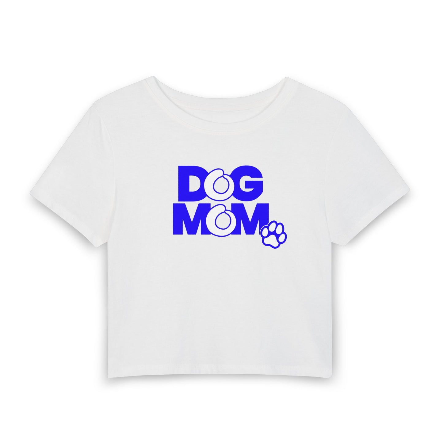 Dog mom Crop Tee