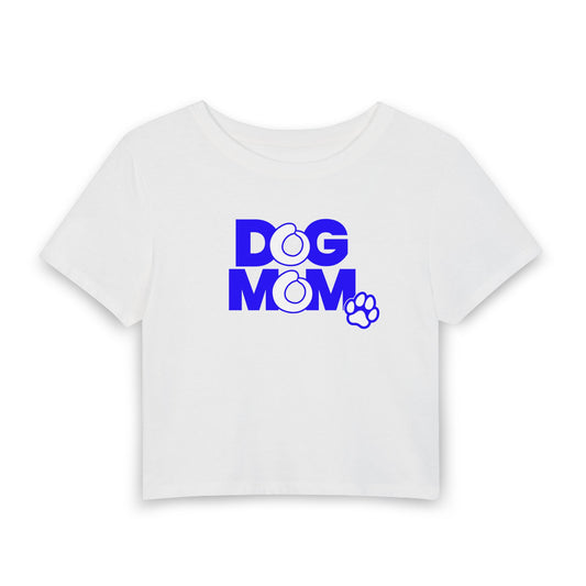 Dog mom Crop Tee