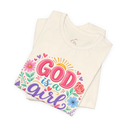 GOD is a girl dad T-shirt