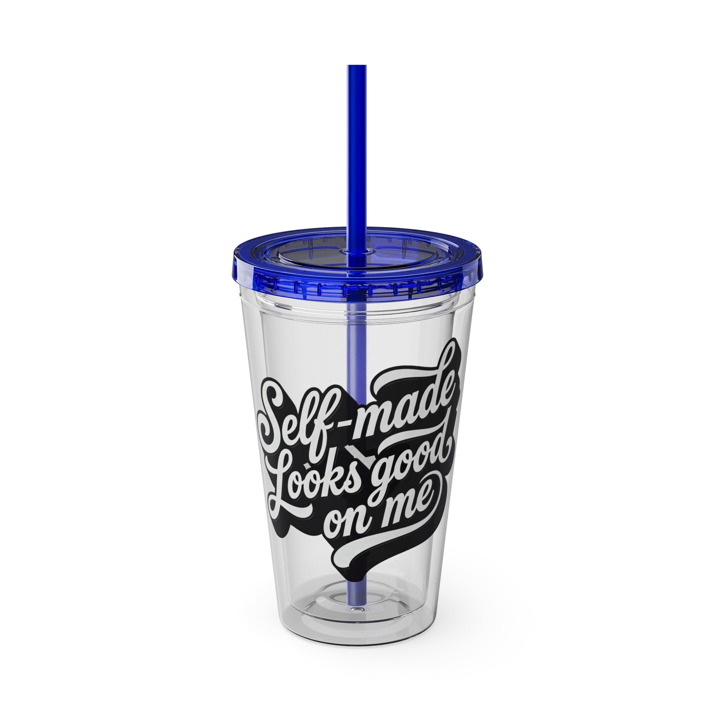 Self-made looks good on me Insulated Cup