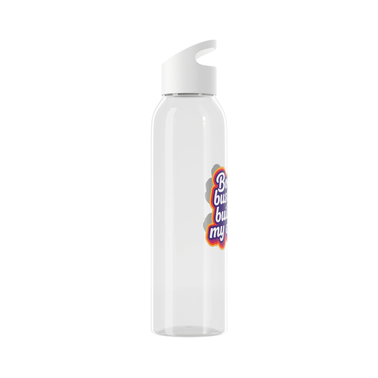 Booked, busy, and building my empire Water Bottle