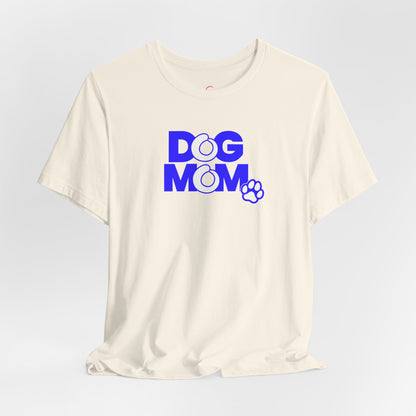 Dog mom blue T-shirt