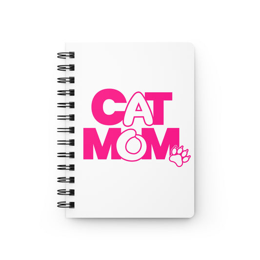 Cat mom pink Journal