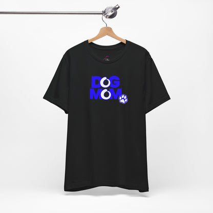 Dog mom blue T-shirt