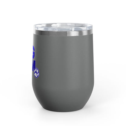 Dog mom blue Tumbler