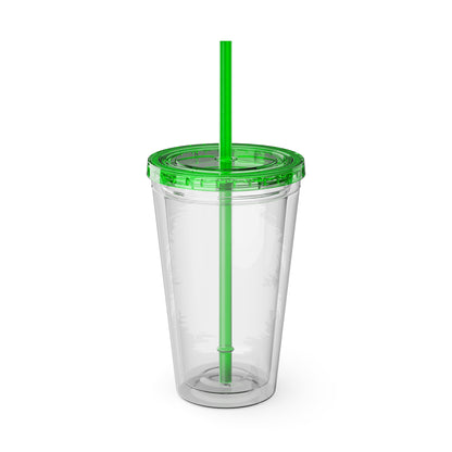 Girls just wanna have sun Clear Insulated Cup