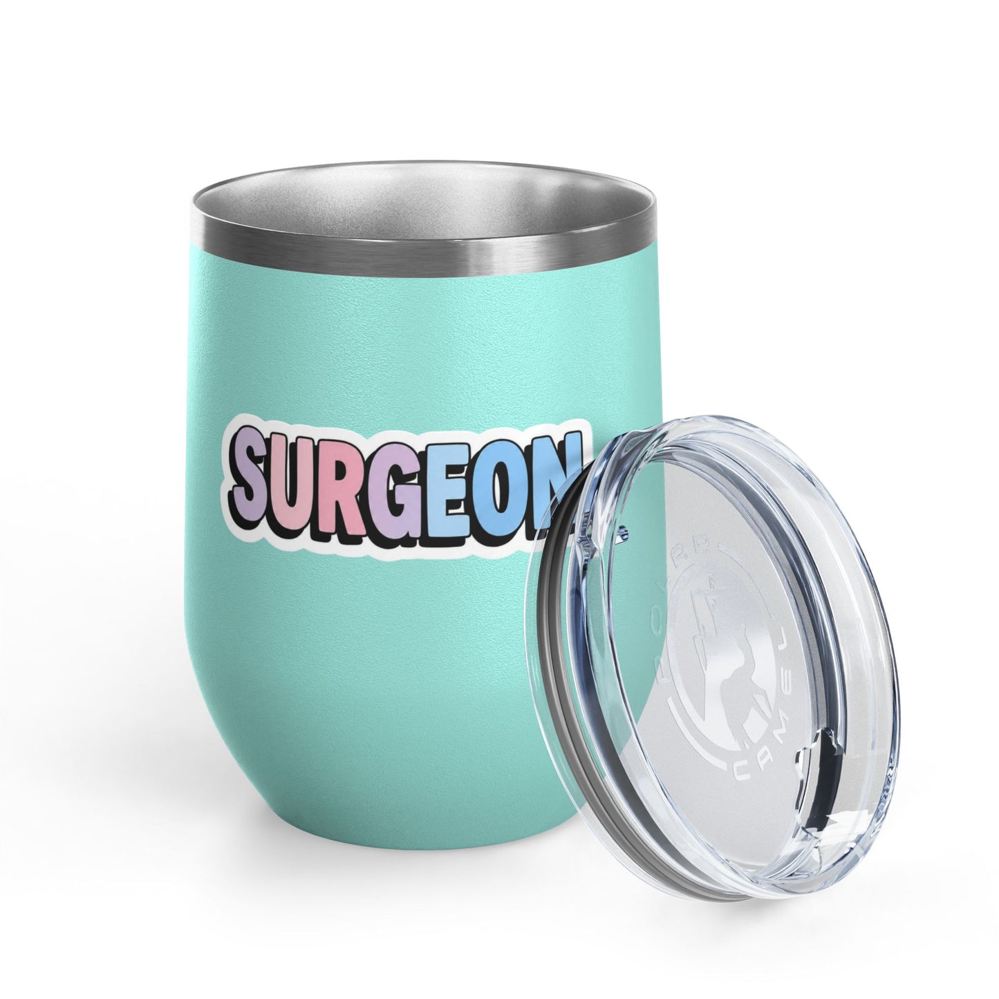 SURGEON faux sticker Tumbler