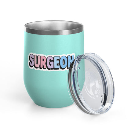 SURGEON faux sticker Tumbler