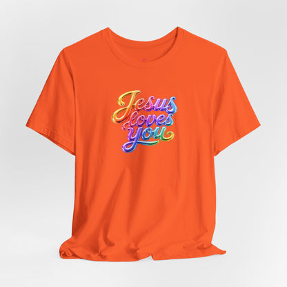 Jesus loves you T-shirt