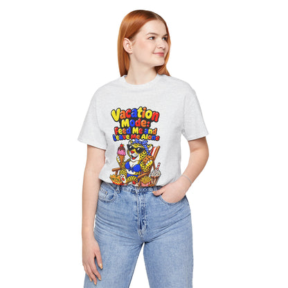 Vacation mode feed me and leave me alone T-shirt