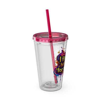 I fix bad hair days for a living Clear Insulated Cup