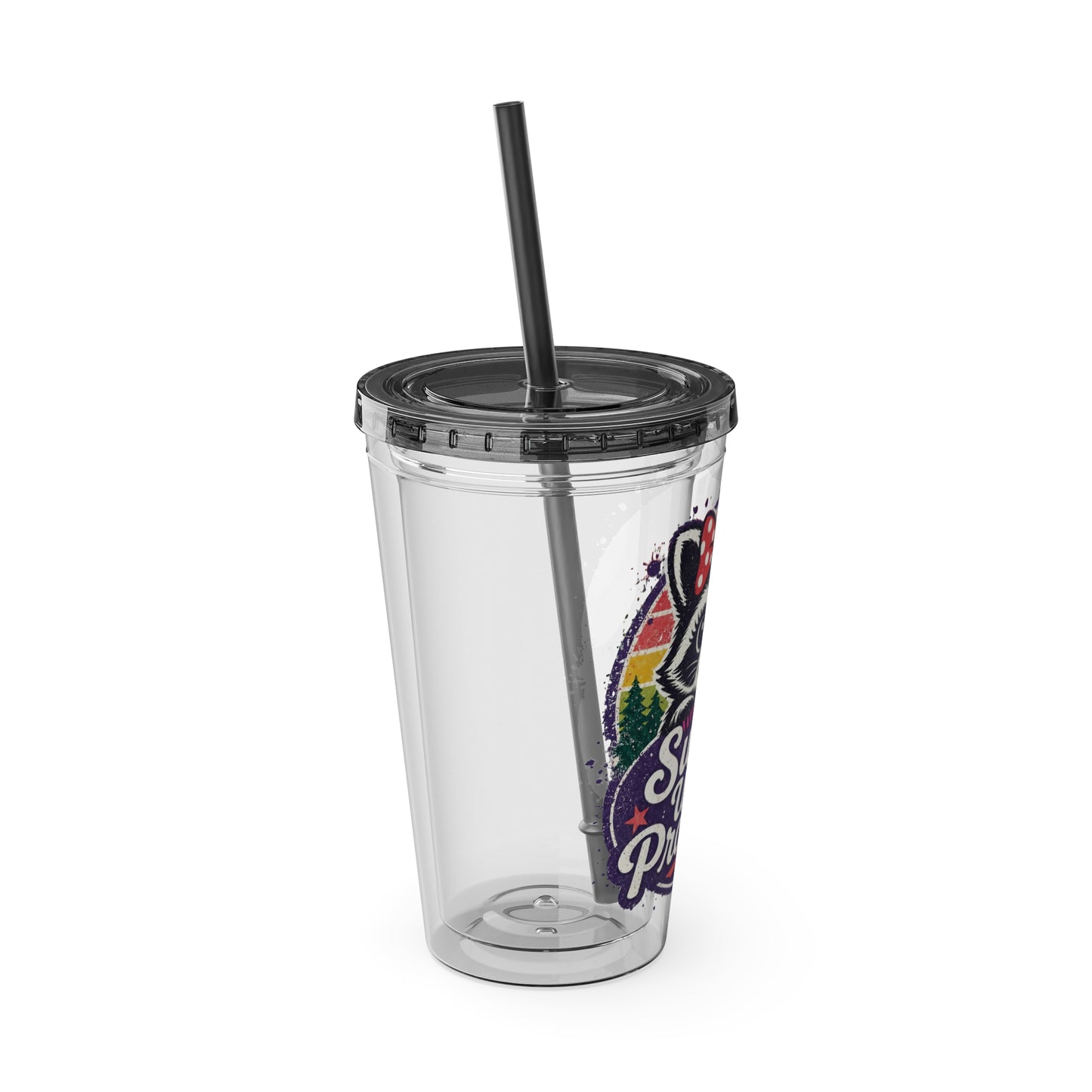 Sweet until provoked Clear Insulated Cup