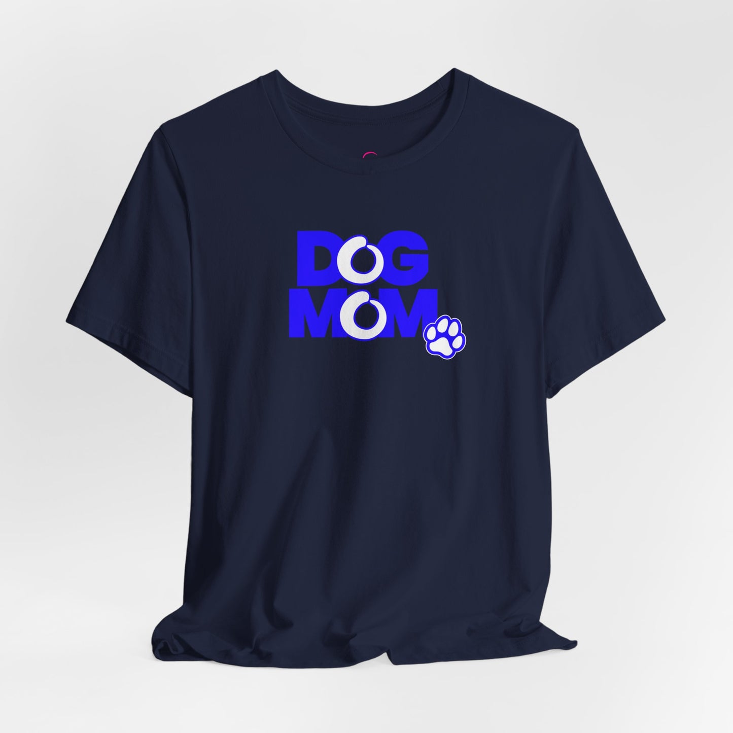 Dog mom blue T-shirt