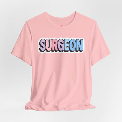 SURGEON faux sticker T-shirt