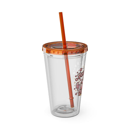 Pour decisions Clear Insulated Cup