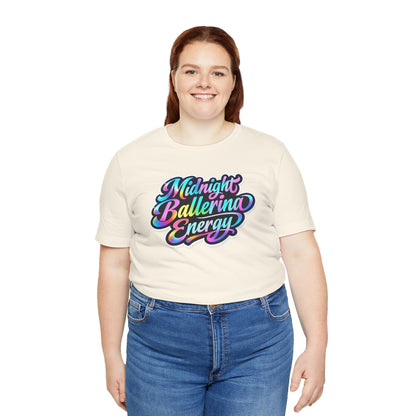 Midnight ballerina energy T-shirt
