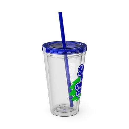 Serving looks one client at a time Clear Insulated Cup