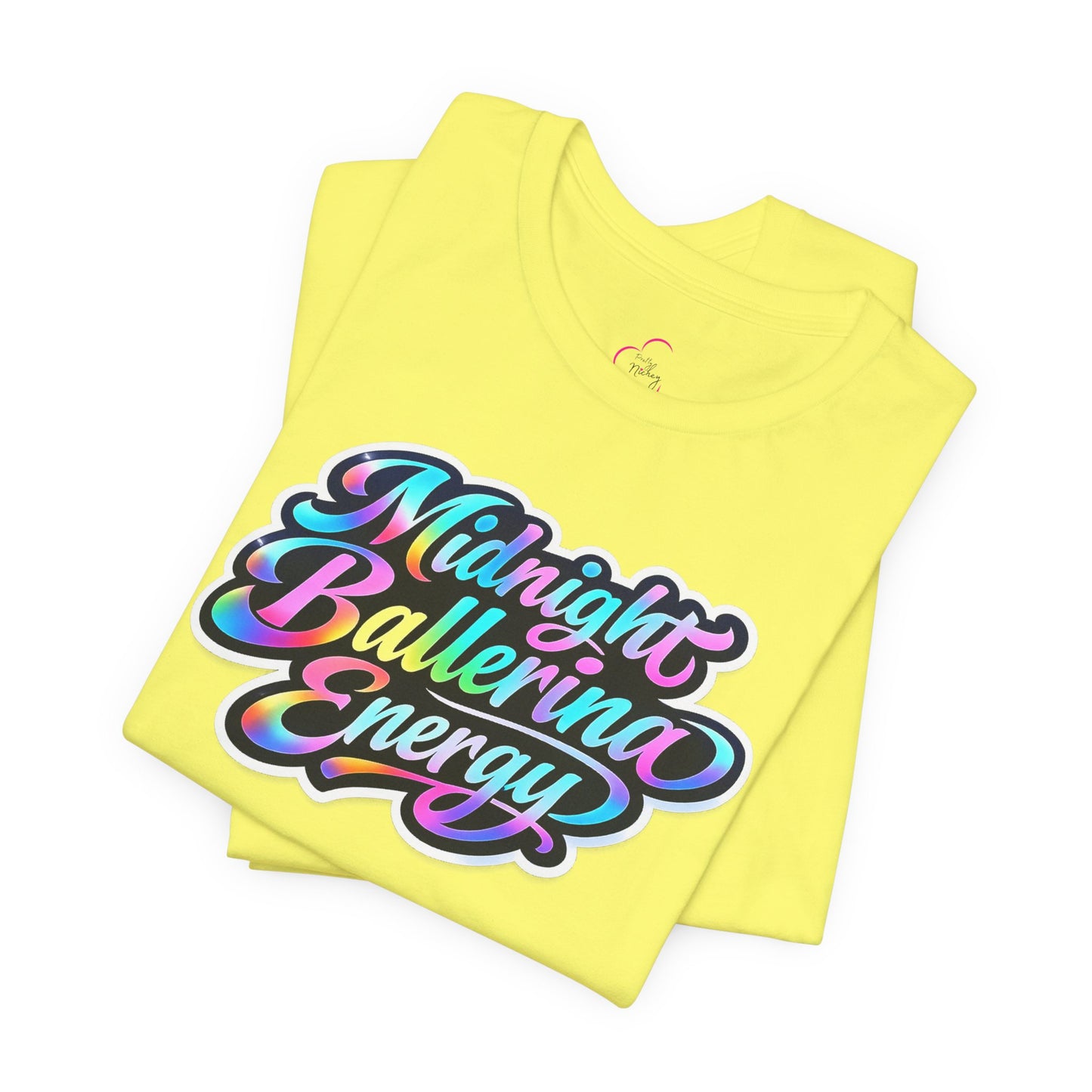 Midnight ballerina energy T-shirt