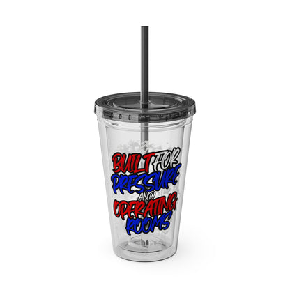 Built for pressure and operating rooms Clear Insulated Cup