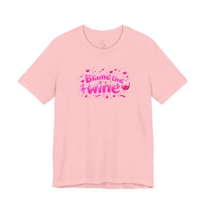 Blame the wine T-shirt