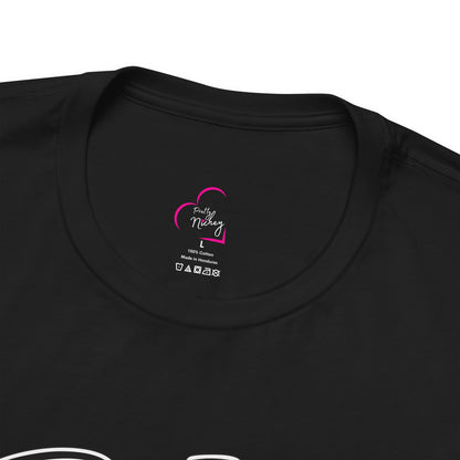 Booked because I'm that girl with the nails T-shirt