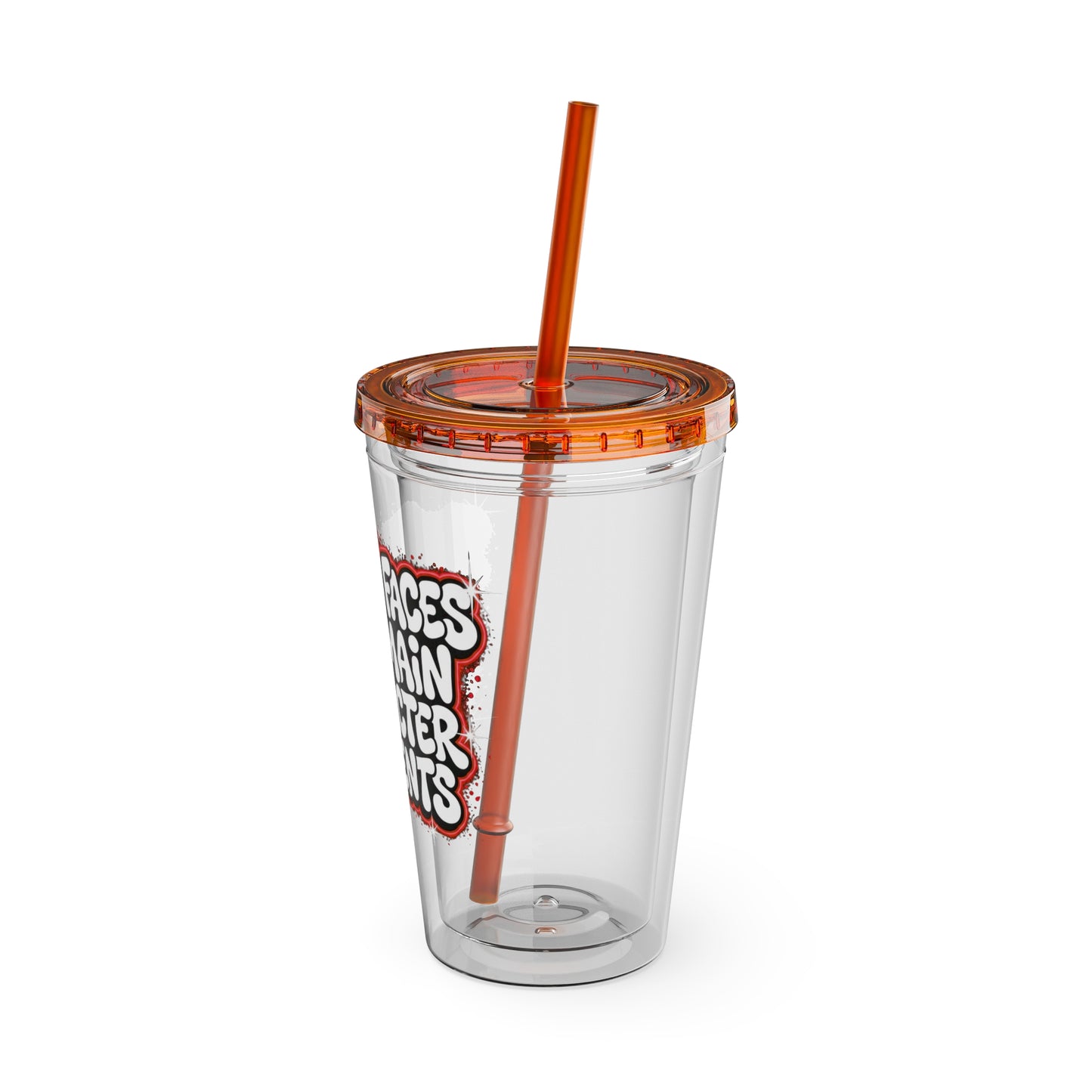 I turn faces into main character moments Insulated Cup