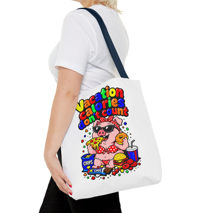 Vacation calories don't count Tote Bag