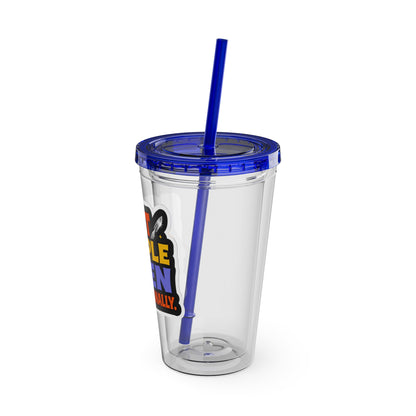 I cut people open professionally Clear Insulated Cup