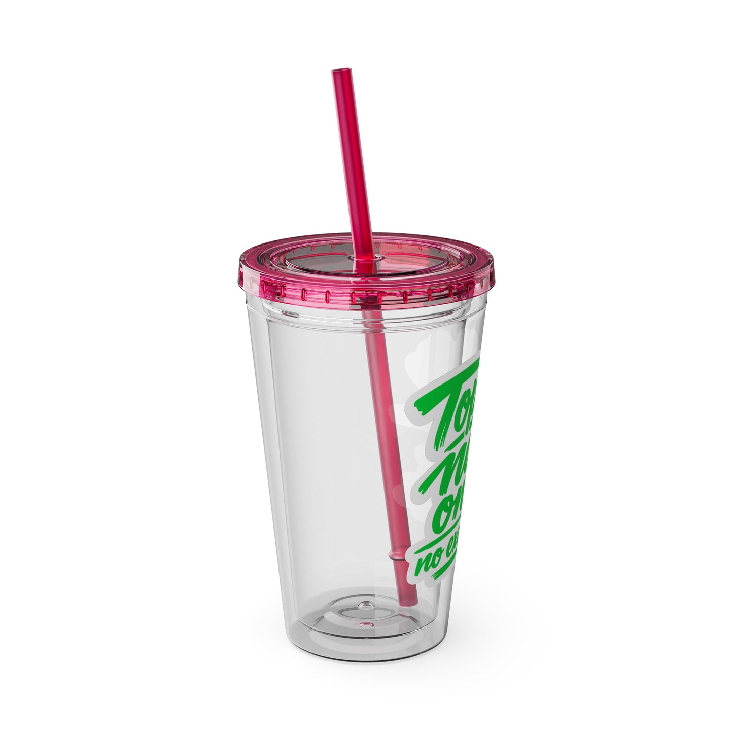 Top-tier nails only no exceptions Clear Insulated Cup
