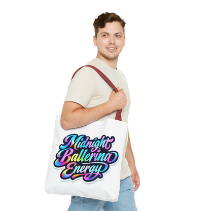 Midnight ballerina energy Tote Bag