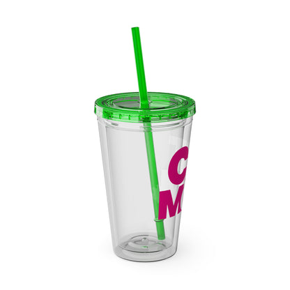 Cat mom pink Insulated Cup