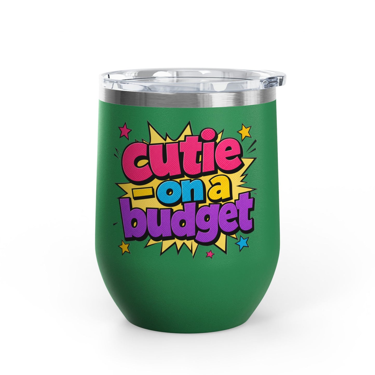 Cutie on a budget Tumbler