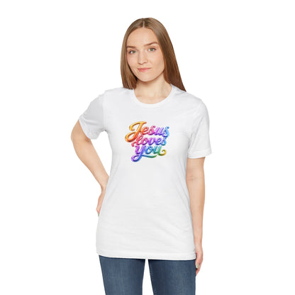 Jesus loves you T-shirt