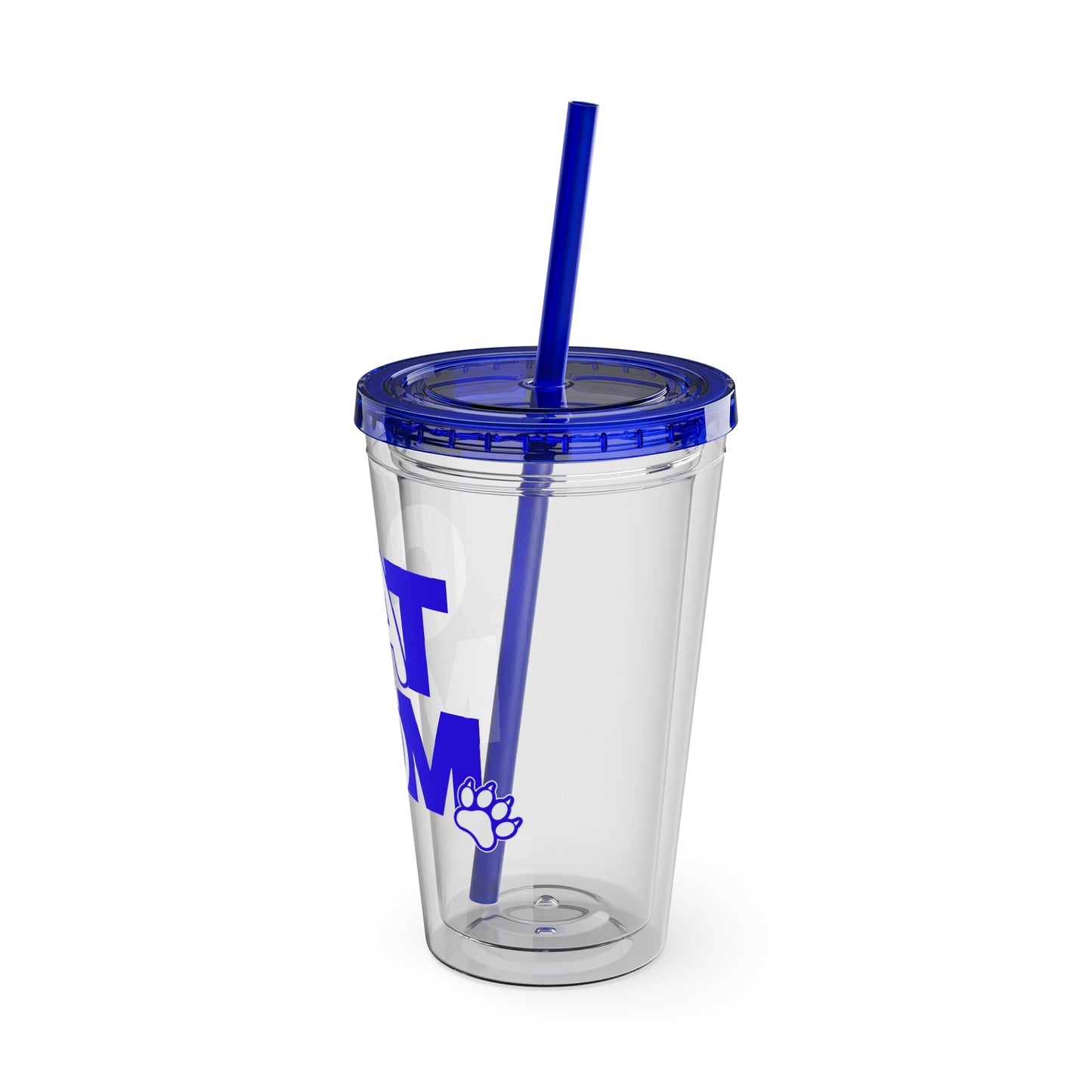 Cat mom blue Insulated Cup