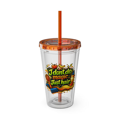 I don't do magic. Just hair Clear Insulated Cup