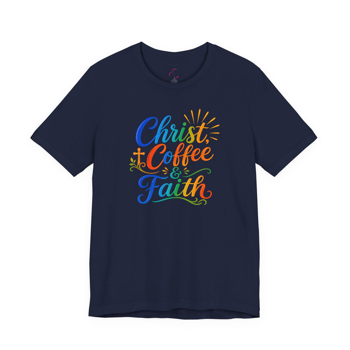 Christ, coffee and faith T-shirt
