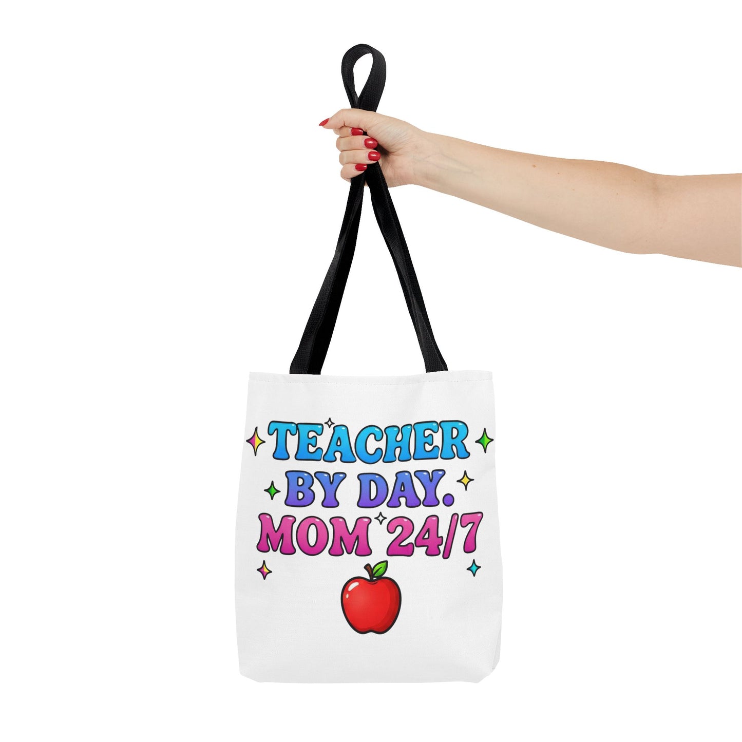 Teacher by day mom 24/7 Tote Bag