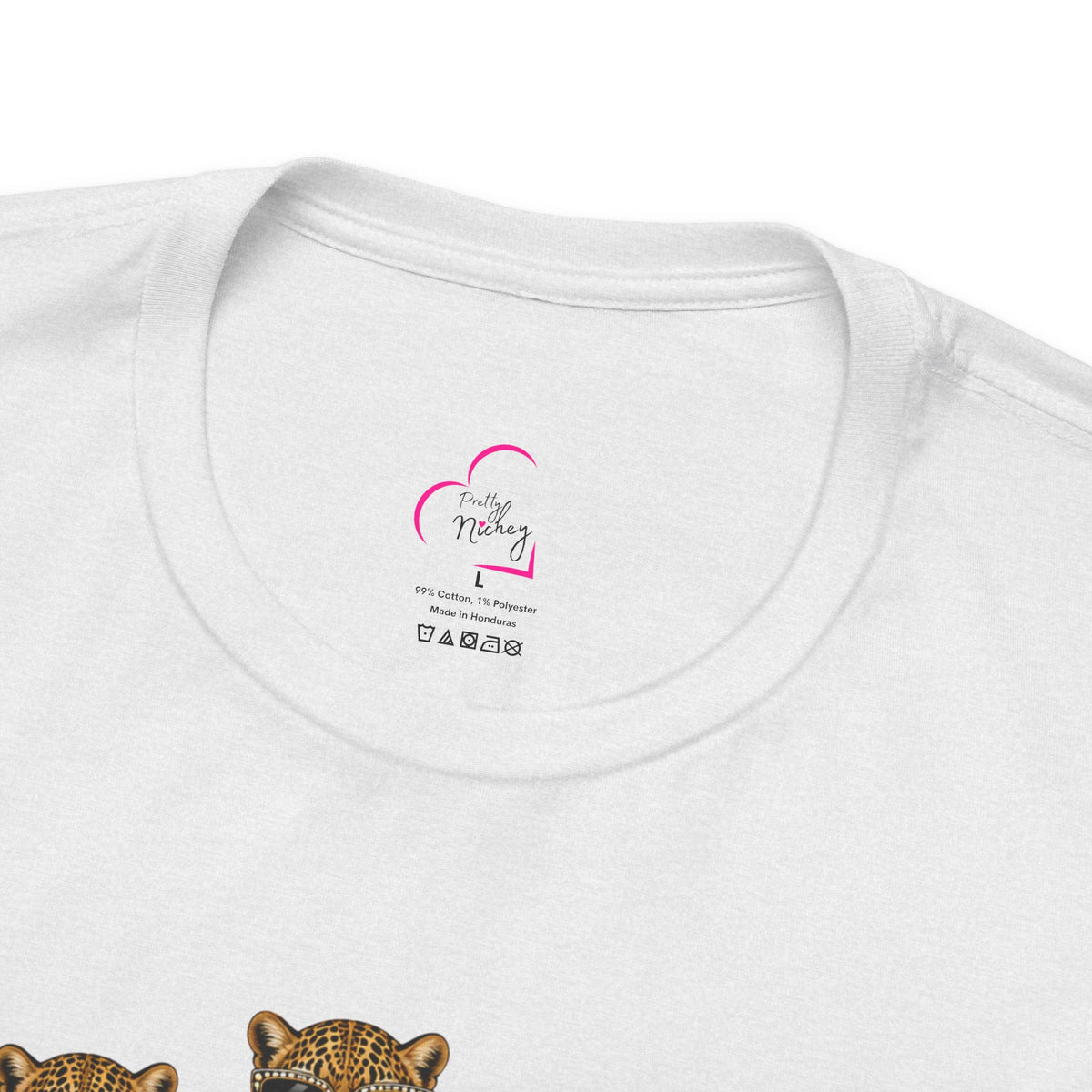 Menopause crew leopard T-shirt