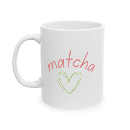 Matcha Heart Mug
