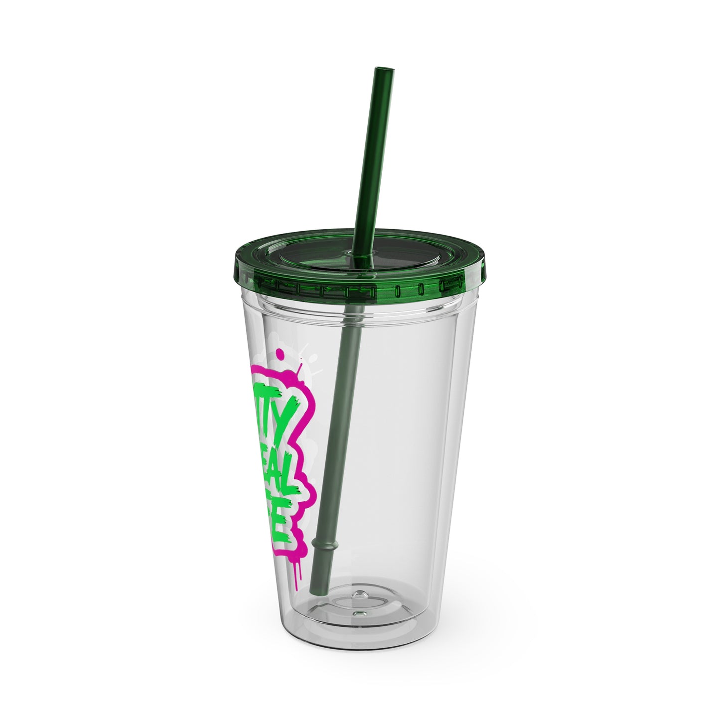 Pretty in real life Clear Insulated Cup