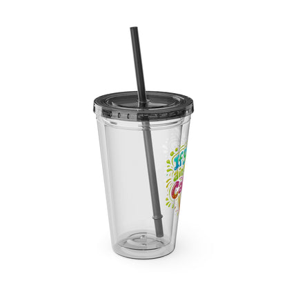 If yo hair ain't right call me Clear Insulated Cup