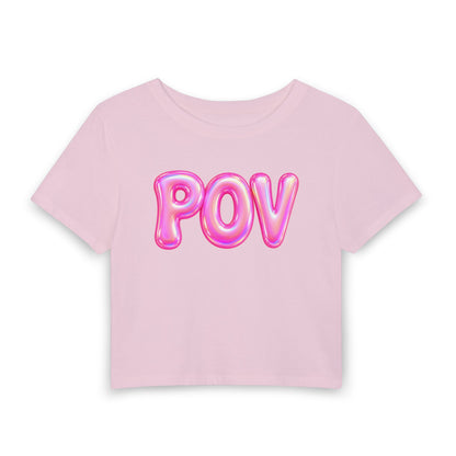 POV (Point of view) Crop Tee
