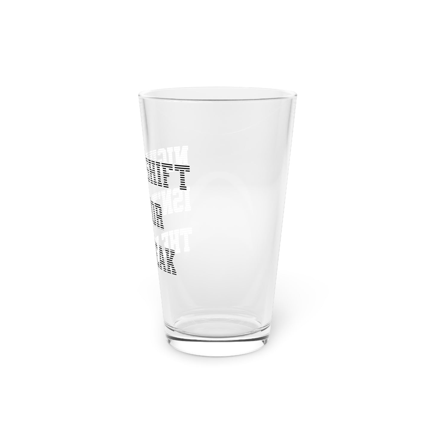 Night shift isn't for the weak Beer Glass