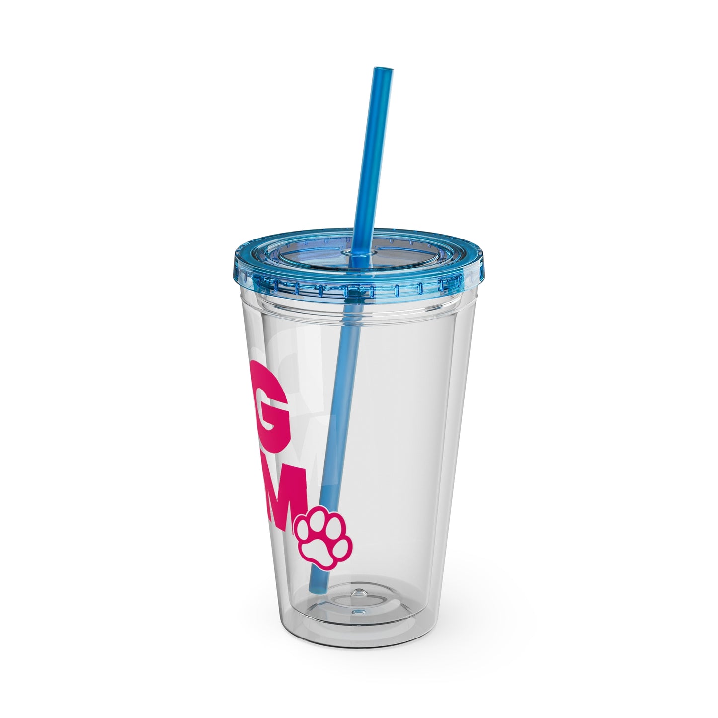 Dog mom pink Insulated Cup