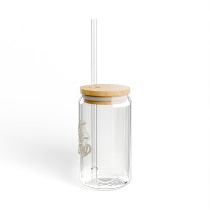 I don't compete I out blend Sipper Glass