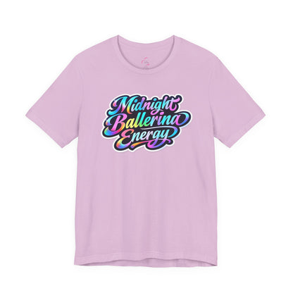 Midnight ballerina energy T-shirt