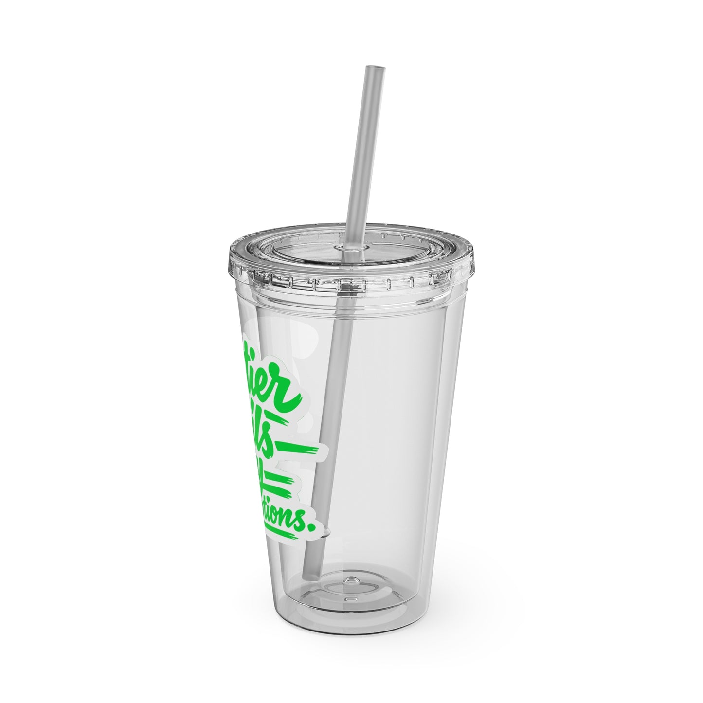 Top-tier nails only no exceptions Clear Insulated Cup